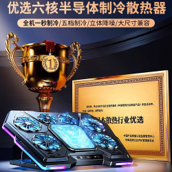 适用拯救者联想戴尔华为外星人笔记本半导体制冷散热器电脑支架