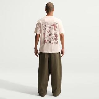 耐克 II3692-103 LSE CAFE SWOOSH I 白色 XL 男子短袖T恤