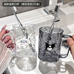 Sanrio 三丽鸥 帕恰狗情侣刷牙杯套装 家用牙刷杯洗漱杯
