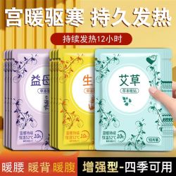猫猫家族 暖宝宝贴大号自发热12小时全防寒暖贴暖身贴艾草贴热敷贴宫暖热帖