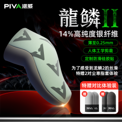 PIVA 龙鳞II银纤维游戏指套手游辅助神器轻薄不断触送体验装