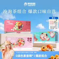 茶甜甜冷泡茶荔枝杨梅酸梅红茶水果袋泡茶小包装办公室茶叶饮料