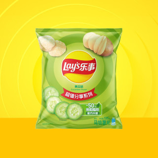 乐事 马铃薯片 黄瓜味 135g