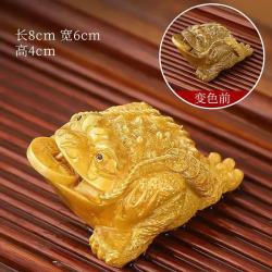 棠门 创意变色金蟾茶宠