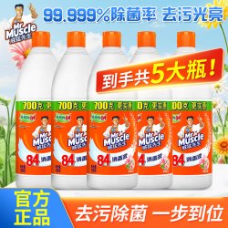 威猛先生 84消毒液 家用多用途清洁剂 500g 白色