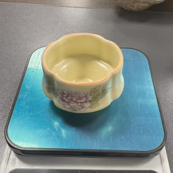 棠门 陶瓷青花火石花朵杯