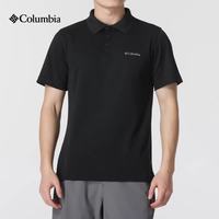 Columbia 2026春夏新品户外男子透气速干轻薄翻领运动短袖t恤POLO衫