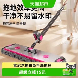 享家美 雪尼尔平板拖把家用一拖净干湿两用2026新款懒人免手洗吸水拖布