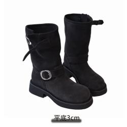 FOURDATRY 羊皮马丁靴女2025新款