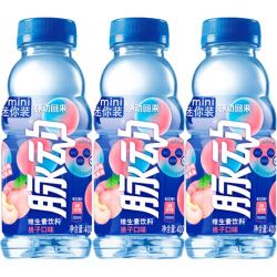 脉动 维生素饮料 桃子口味 400ml*3