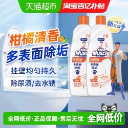威猛先生 洁厕液500g*2 柑橘香 家用洁厕灵 瓷砖除垢