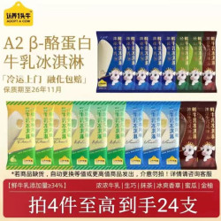 认养一头牛 冰淇淋 65g*6支