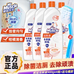 威猛先生 柑橘清香洁厕液 马桶厕所清洁剂 900g