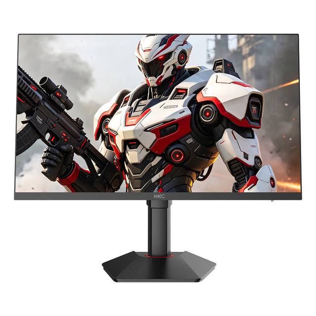 HKC 27英寸4K 165Hz双模320Hz FastIPS硬件低蓝光HDR400满血DP2.1旋转升降电竞游戏显示器猎鹰27U165A