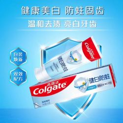 高露洁 健白防蛀牙膏 90g