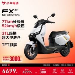 小牛电动 FX Citi 电动摩托车 XN1200DT-20A 铅酸电池 智能超长续航
