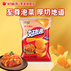 好丽友 好友趣 薯片 韩式泡菜味 70g