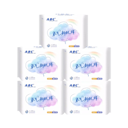 ABC 瞬吸云棉卫生巾 240mm5包 40片