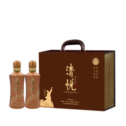 密州清悦礼品装 42度清香型东坡文创 诸城特产 2瓶装
