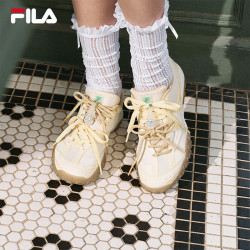 FILA 跳跳鞋女鞋芭蕾鞋2德训鞋老爹鞋2026夏季运动鞋