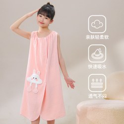 浅如 2025新款儿童浴裙 QR-2025015