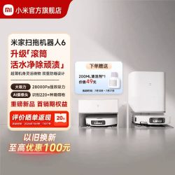 米家 扫拖地自清洁一体机 6 Pro