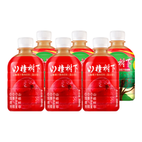 冠芳 山楂树下山楂汁 350ml*12瓶 6瓶无糖+6瓶有糖 果汁饮料