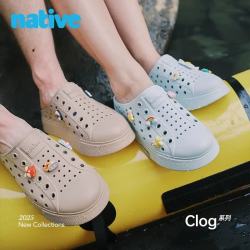 native 女款洞洞鞋