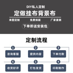户外文字打卡挂布营地露营挂毯创意氛围装饰布郊游拍照背景布定制