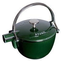 STAUB 珐宝 圆形茶壶 16.5cm 罗勒色