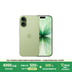 Apple iPhone 17 5G手机 8GB+256GB 鼠尾草绿色