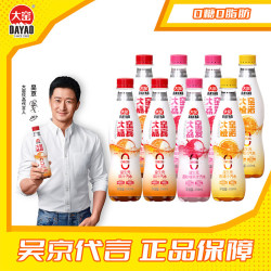 大窑 嘉宾橙诺荔爱益生元果汁汽水 450ml*8瓶