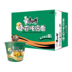 康师傅 即食 方便面  85g×12桶 包装 1020g