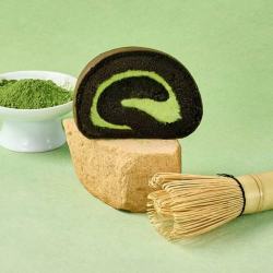 鲜京采 Roll'ING联名 黑金抹茶瑞士卷 500g8片
