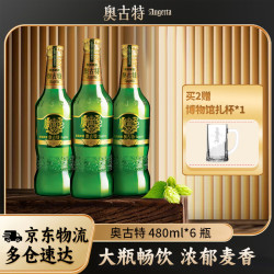 青岛啤酒 Augerta 奥古特 1903 青岛啤酒 480ml*6瓶