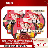 海底捞 自热米饭 广式煲仔味 187g*3盒