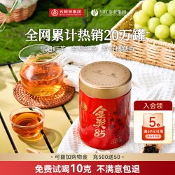 川红 茶叶四川非遗红茶送礼款 非遗礼盒（送五粮液100ml）
