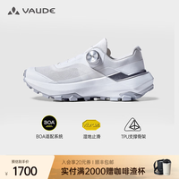 巍德 VENTO 户外透气越野跑鞋女款凯乐石BOA防滑登山徒步运动鞋 云白色 37