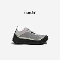 NORDA 001A男子低帮越野跑鞋Dyneema户外徒步轻便耐磨运动鞋 云铅灰 43 （建议拍大1码）