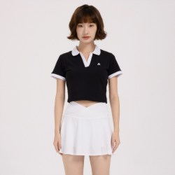 KAWASAKI 羽毛球短裙女休闲运动防走光半身裙网球裙
