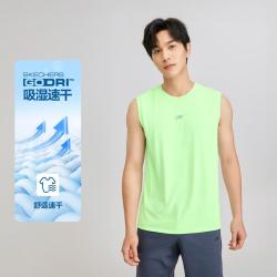 斯凯奇 吸湿速干 男士运动背心
