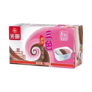 光明牌 三色杯冰淇淋 95g*6杯