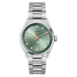TAG Heuer 卡莱拉系列日历型钻石时标背透
