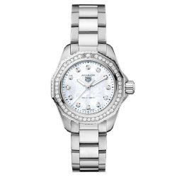 TAG Heuer 竞潜系列时尚母贝钻石女士手表