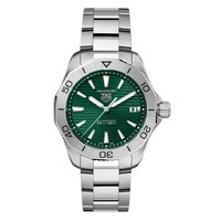 移动端、88VIP:TAG Heuer 竞潜系列太阳能手表绿色官方正品