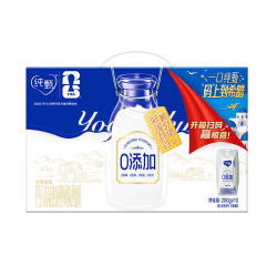纯甄 0添加原味风味酸奶200g*10包*2提