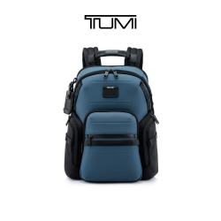 TUMI 【秋冬新品】 ALPHA BRAVO 男士休闲运动大容量双肩包 灰蓝色