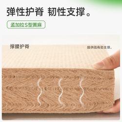 麻大师 护脊 席梦思床垫  豆芽3.0经典 1.8*2.0米（京仓） 20-25cm（含）