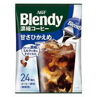 AGF 冷萃即溶咖啡液 无糖黑咖啡 24杯