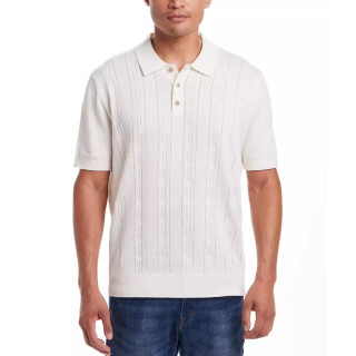 WEATHERPROOF Vintage 男士镂空针织Polo衫 多色可选